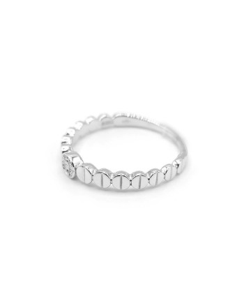 Crivelli Ring in White Gold with Micro Pavé Diamonds