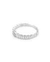 Bague Crivelli en or blanc avec diamants micro pavés