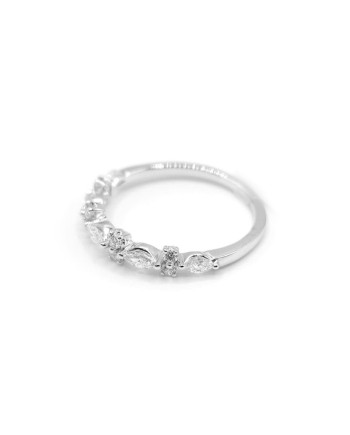Bague Crivelli en or blanc et diamants