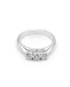 Bague Trilogie Crivelli en Or Blanc et Diamants