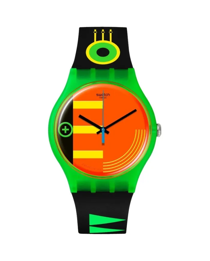 Swatch Neon Rider watch