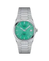 Tissot PRX Powermatic 80 Watch with Light Green Dial and 35 mm Steel Bracelet