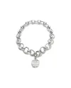 Bracciale multicharms chantecler con campanella in argento 34493