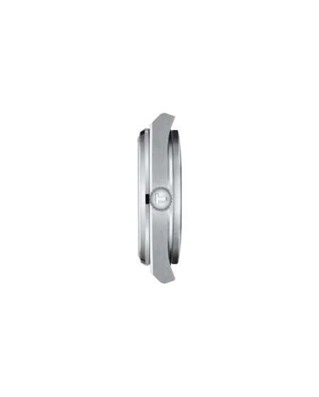 Tissot PRX watch with pink dial and 35 mm steel bracelet