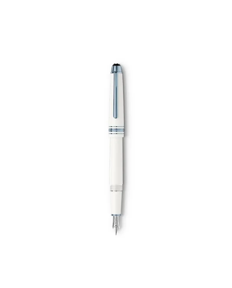 Penna Stiografica Montblanc Meisterstück Glacier Classique Bianca