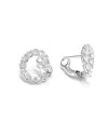 Crivelli earrings in white gold and diamonds