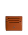 Montblanc Meisterstück Card Holder in Rust Leather with 6 Compartments