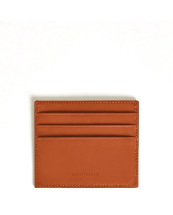 Montblanc Meisterstück Card Holder in Rust Leather with 6 Compartments