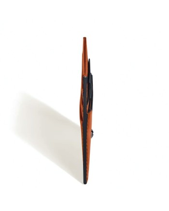 Porte-cartes Montblanc Meisterstück en cuir rouille avec 6 compartiments