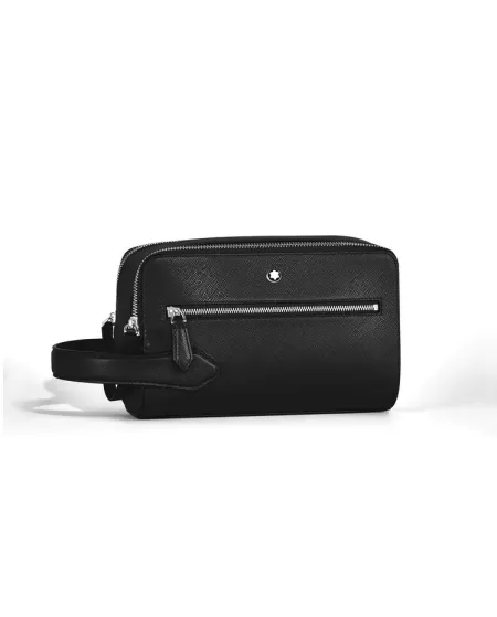 Trousse de toilette noire Montblanc Sartorial