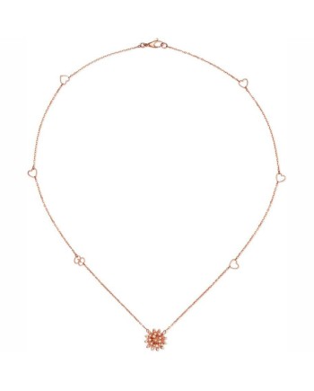 Collana Gucci Flora in oro giallo fiore con diamanti nei pistilli