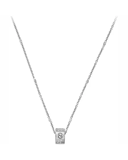 Collana Gucci Icon Blooms In Oro Bianco con Pendente