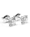Boucles d'oreilles Crivelli Light Point en or blanc et diamants 2,40 ct
