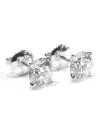 Crivelli Light Point Earrings in White Gold and Diamonds 2.40 ct