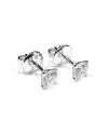 Crivelli Light Point Earrings in White Gold and 1.04 ct Diamonds