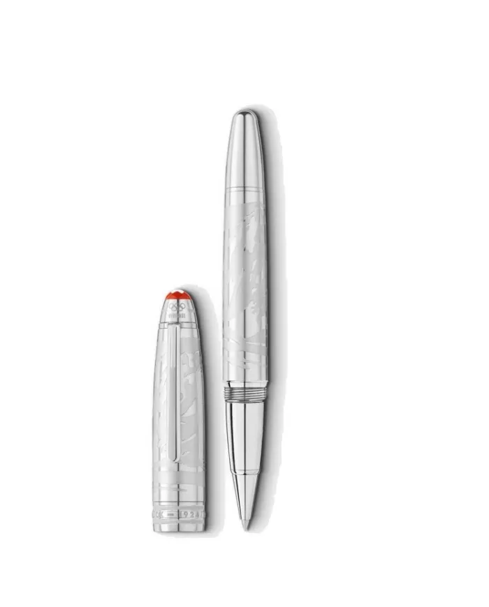Penna a Roller Montblanc Meisterstuck X Olympic Heritage Chamonix 1924 Solitaire LeGrand