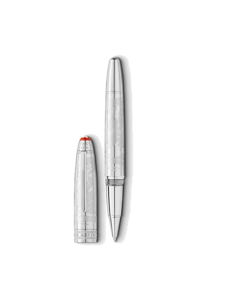Montblanc Meisterstuck X Olympic Heritage Chamonix 1924 Solitaire LeGrand Stylo Roller