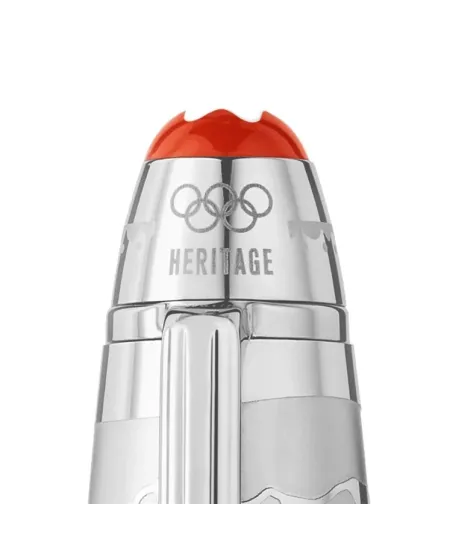 Montblanc Meisterstuck X Olympic Heritage Chamonix 1924 Solitaire LeGrand Rollerball Pen
