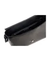 Cartella Messenger Pineider Daily in Pelle Nera Liscia