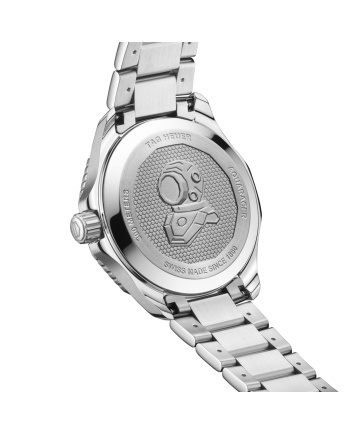 Orologio Tag Heuer Aquaracer 300 Professionale Date Nero con Cinturino in Acciaio