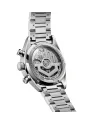 Cronografo Automatico Tag Heuer Carrera Glassbox Argento con Cinturino in Acciaio