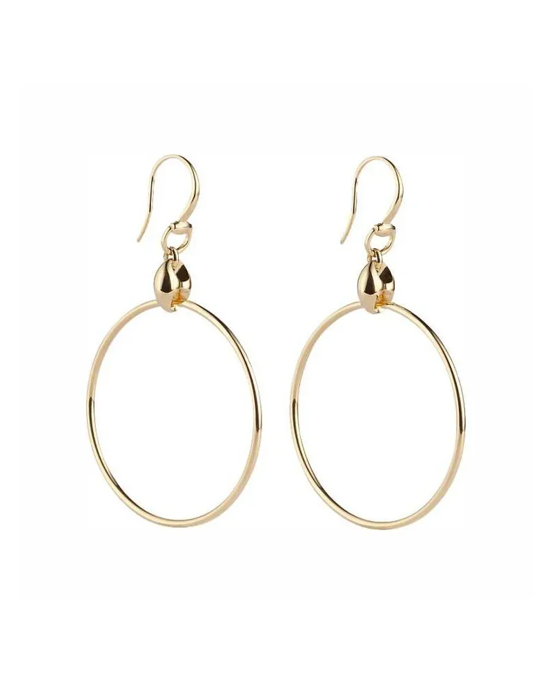 Gucci Marina Chain Hoop Earrings in Yellow Gold