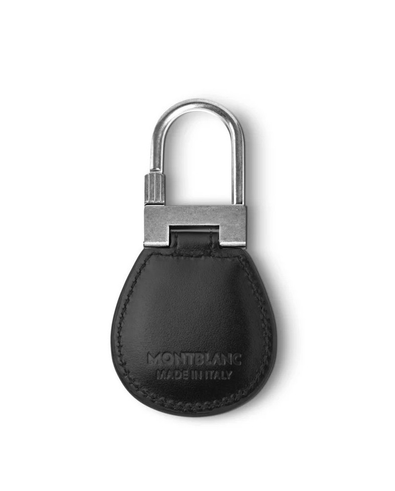 Montblanc Meisterstück Keyring in Black Leather with Vintage