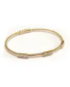 Crivelli Rigid Bracelet in Rose Gold with Pavé Diamonds