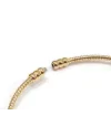 Bracciale Rigido Crivelli in Oro Rosa con Pavé Diamanti