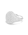 Anello Chevalier da Mignolo Crivelli in Oro Bianco e Diamanti
