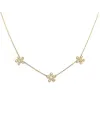 Crivelli Choker in Rose Gold with Flowers and Diamonds