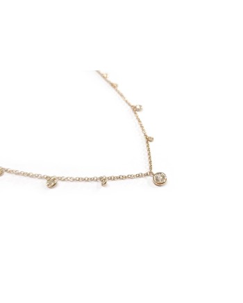 Crivelli Choker in Rose Gold with Diamonds