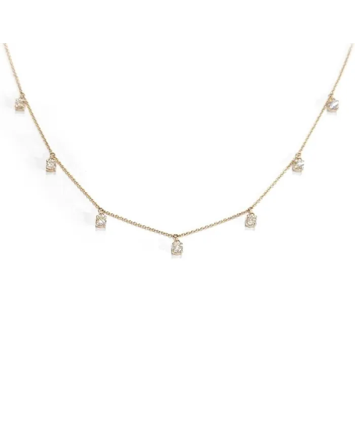 Crivelli Choker in Rose Gold with Diamonds