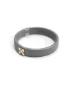 Bague Antée en Titane avec Or et Diamant