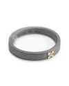 Antaeus Ring in Titanium with Gold and Diamond