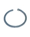 Anteo Audace Bracelet in Blue Titanium with Blue Sapphires