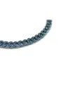 Anteo Audace Bracelet in Blue Titanium with Blue Sapphires