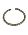 Bracciale Anteo Audace in Titanio Coffee con Diamanti Brown