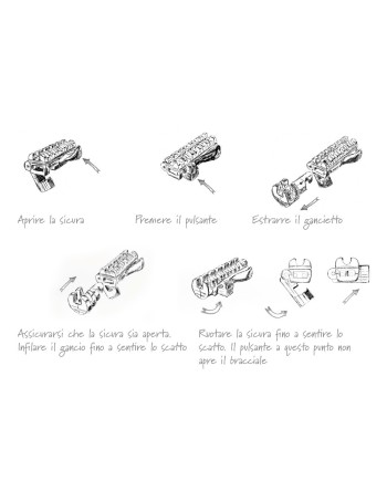 Bracciale Tennis Anteo Avvolgente in Oro Bianco con Smeraldi e Diamanti Bianchi