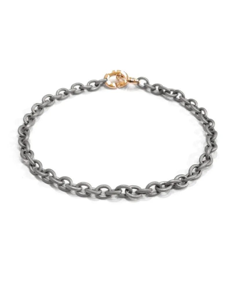 Bracelet Anteo Essentia en Titane et Or