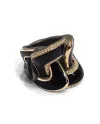 Anteo Magnifica Ring in Titanium and Gold with Diamonds
