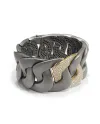 Bracciale Anteo Magnifica in Titanio e Oro con Diamanti