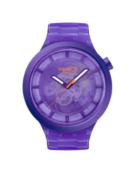 Swatch Big Bold Purple Joy watch
