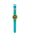 Neon Wave Chronograph Watch