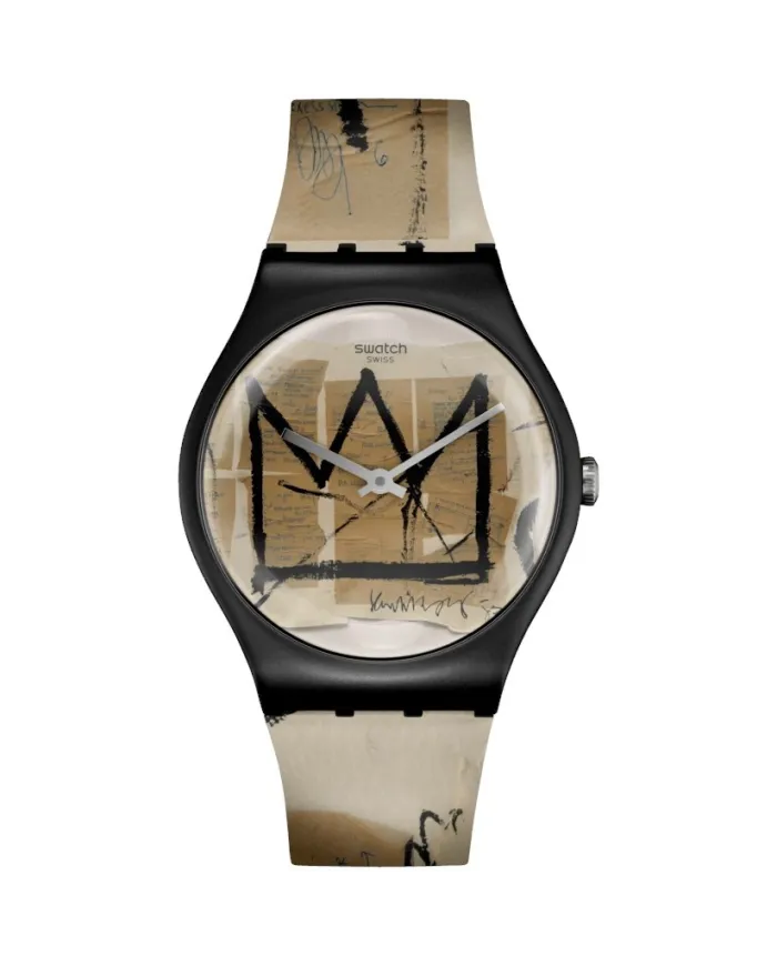 Montre Swatch sans titre par JM Basquiat