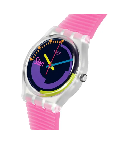 Montre Swatch Neon Pink Podium