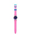 Swatch Neon Pink Podium watch