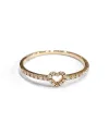 Anello Crivelli in Oro Rosa con Diamanti e Cuore