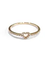 Anello Crivelli in Oro Rosa con Diamanti e Cuore
