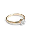 Anello Crivelli in Oro Rosa con Diamanti